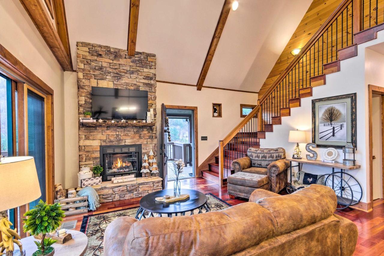 Mountain Cabin With Fire Pit, Walk To Golf And Fishing Vilas Dış mekan fotoğraf