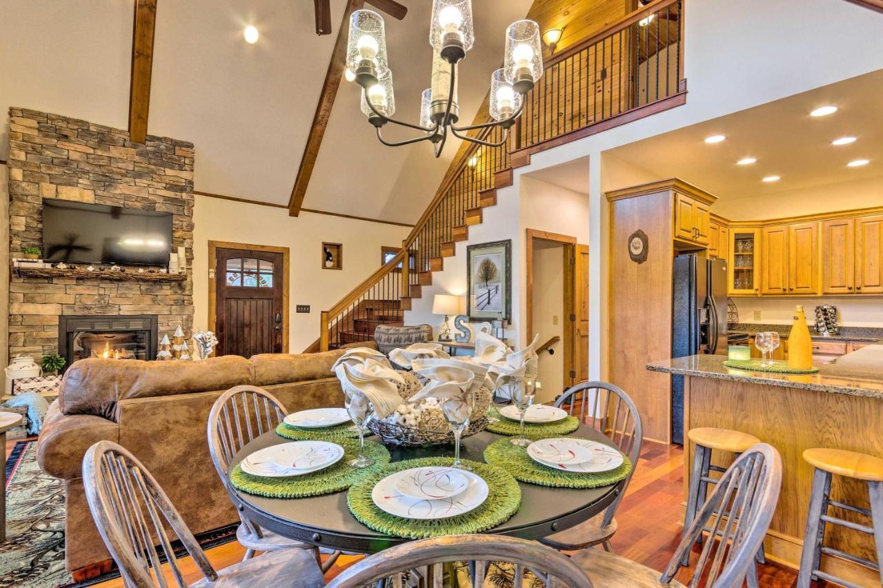 Mountain Cabin With Fire Pit, Walk To Golf And Fishing Vilas Dış mekan fotoğraf